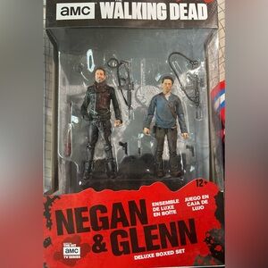 Deluxe Negan and Glenn deluxe box set The Walking Dead